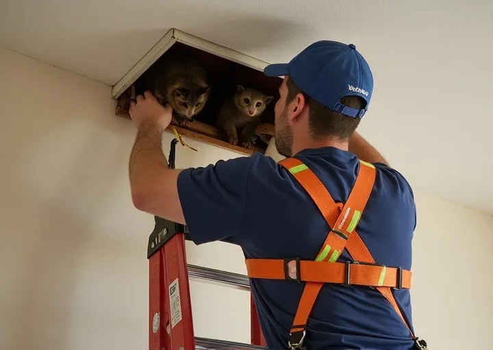 Safe Roof Cavity Access West Burleigh